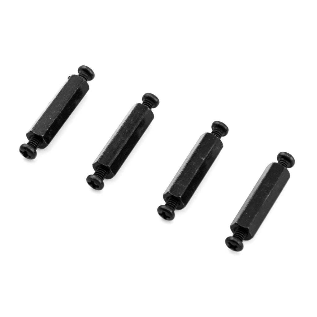 Extended M2.5 Standoffs for Pi HATs (Raspberry Pi 5) - Pack of 4 - These extended standoffs will keep your Pi HAT or pHAT snug and supported on your Pi whilst leaving enough room for a Pi 5 Active Cooler or other cooling arrangement.