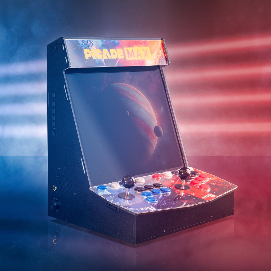 Picade Max - Picade Max is a deluxe one or two-player arcade cabinet that you build yourself.