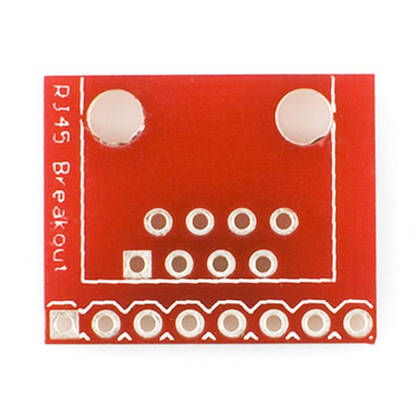 SparkFun RJ45 Breakout - RJ45 connectors are the kind that are used for Ethernet jacks, but they make great general purpose connectors when you need a lot of conductors.