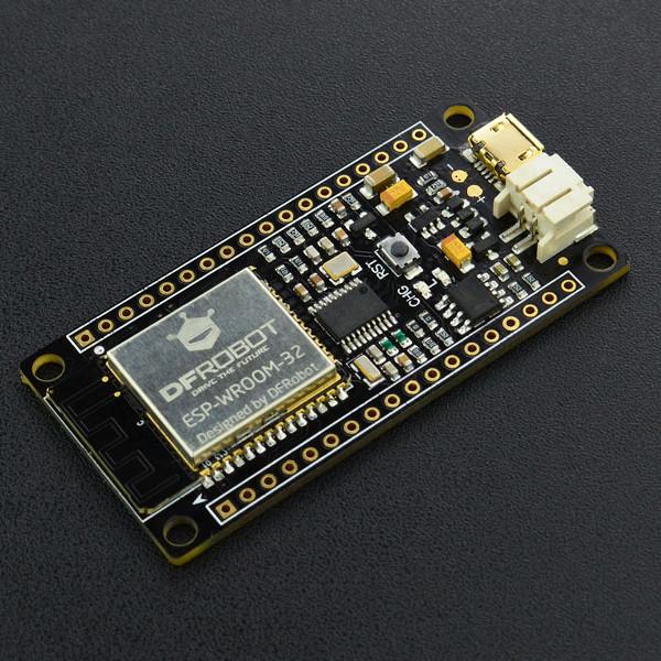 FireBeetle ESP32 IOT Microcontroller (Supports Wi-Fi & Bluetooth) - FireBeetle is a low-power consumption micro-controller intentionally designed for Internet of Things (IoT) projects.