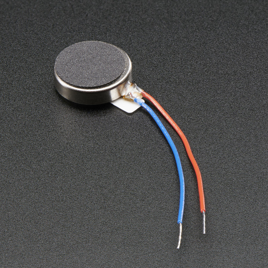 Vibrating Mini Motor Disc - *BZZZZZZZZZZ* Feel that? That's your little buzzing motor, and for any haptic feedback project you'll want to pick up a few of them.