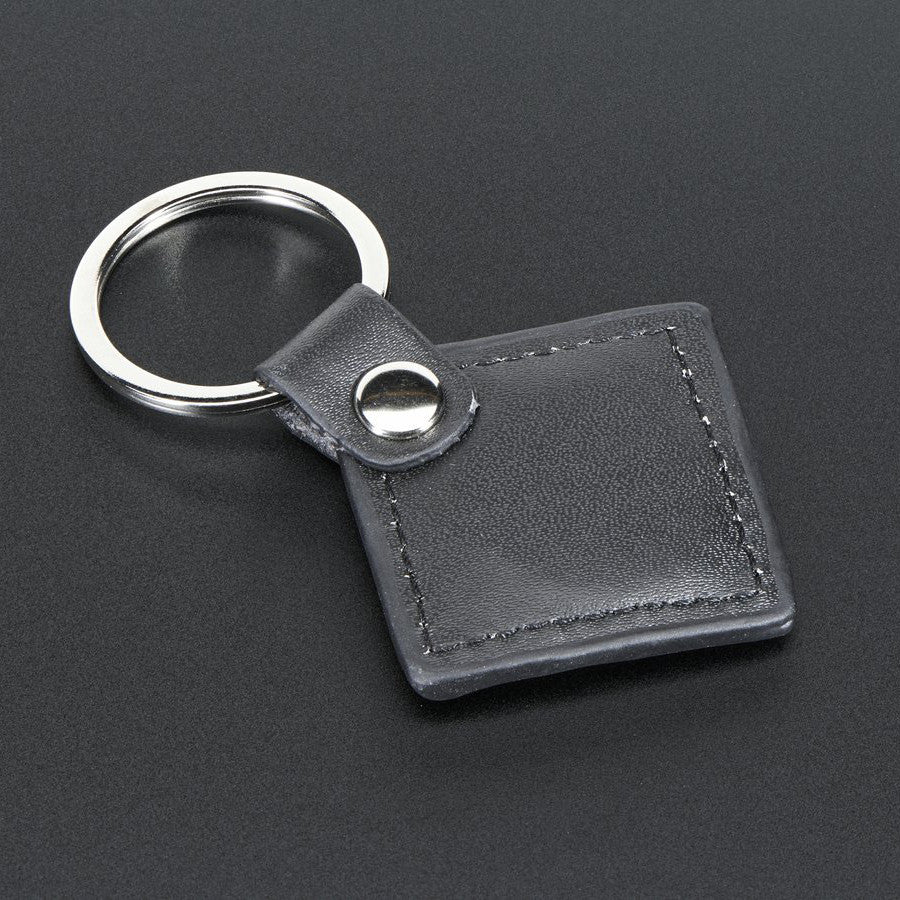 MiFare Classic (13.56MHz RFID/NFC) Leather Keychain Fob - 1KB - This is a blank MiFare Classic keychain fob - often used for electronic locks or customer identification but also found in other systems where a small and easy to carry tag is desired.
