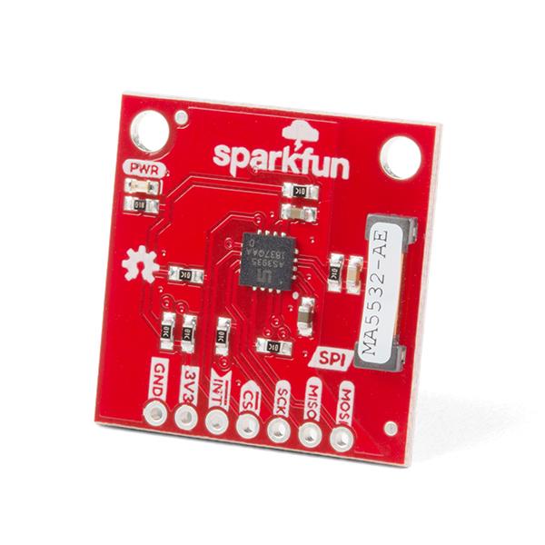 SparkFun Lightning Detector - AS3935 - The SparkFun Lightning Detector adds lightning detection to your next weather station to make sure you are aware of any potential hazardous weather heading your way.