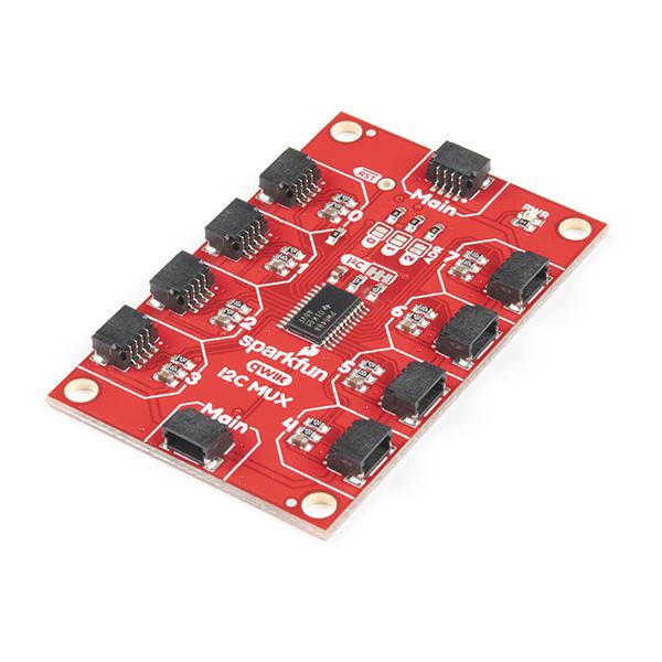 SparkFun Qwiic Mux Breakout - 8 Channel (TCA9548A) - Do you have too many sensors with the same I2C address? Put them on the SparkFun Qwiic Mux Breakout to get them all talking on the same bus!