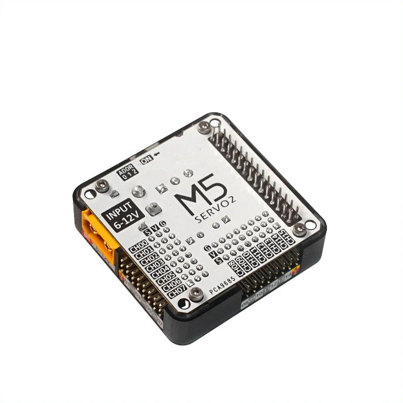 SERVO2 Module 16 Channels - 13.2 (PCA9685) - SERVO 2 is an updated servo driver module in the M5Stack stackable module series.