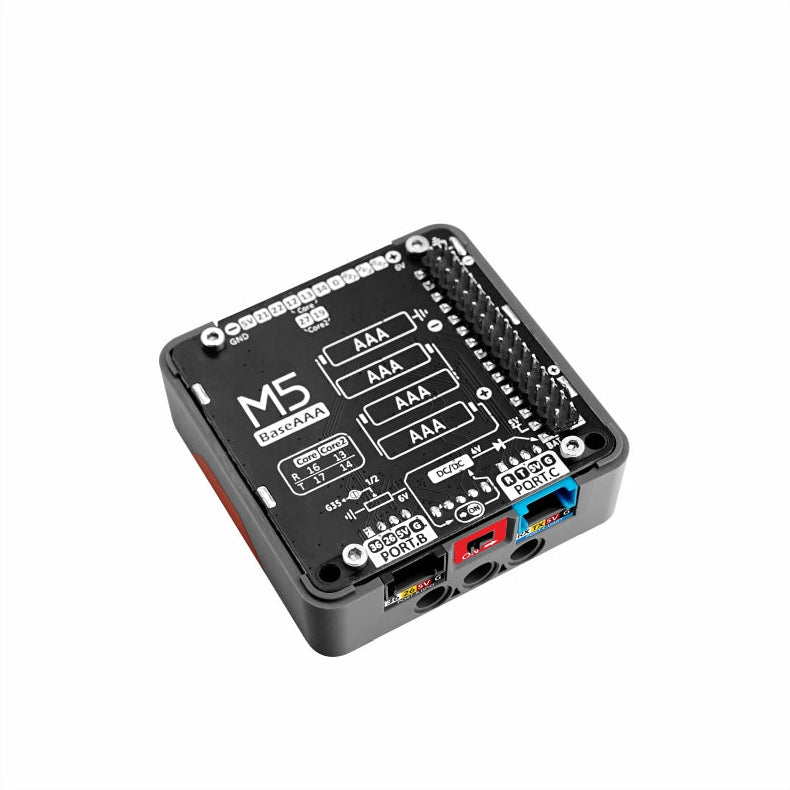 Base AAA Battery Holder - Base AAA is a '5x5cm' series base with 4 x AAA Dry Batteries holder.