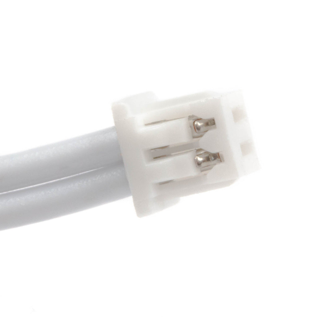 2-pin Picoblade-compatible cables for Grow pumps etc (pack of 3) - Flexible white two pin cables with Molex Picoblade compatible 1.25mm connectors, useful for connecting pumps or other low current devices to Grow HAT Mini.