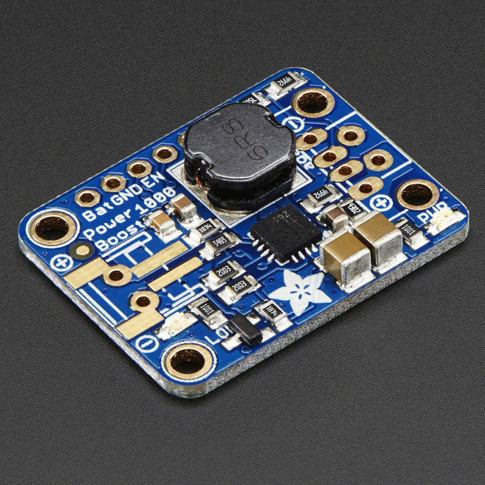 Adafruit PowerBoost 1000 Basic - 5V USB Boost @ 1000mA from 1.8V+ - PowerBoost is the perfect power supply for your power-hungry portable project!