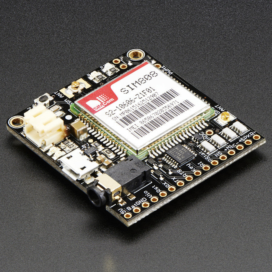 Adafruit FONA 808 - Mini Cellular GSM + GPS Breakout - Cellular + GPS tracking, all in one? Oh yes!