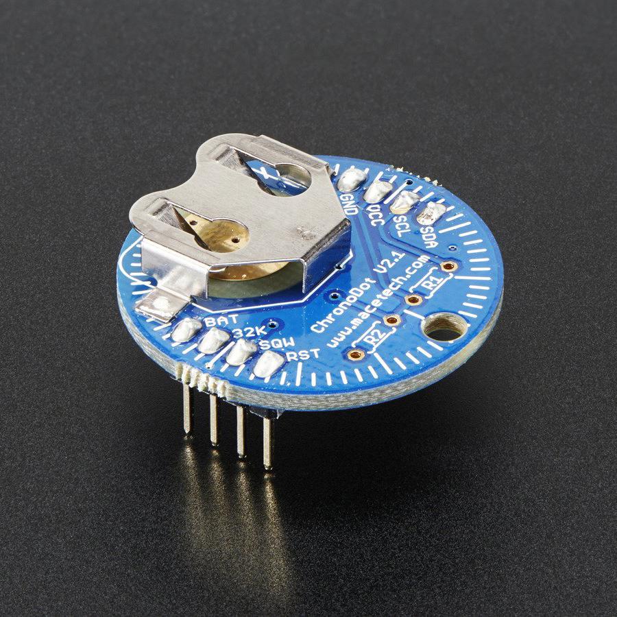 ChronoDot - Ultra-precise Real Time Clock - v2.1 - The ChronoDot RTC is an extremely accurate real time clock module, based on the DS3231 temperature compensated RTC (TCXO).