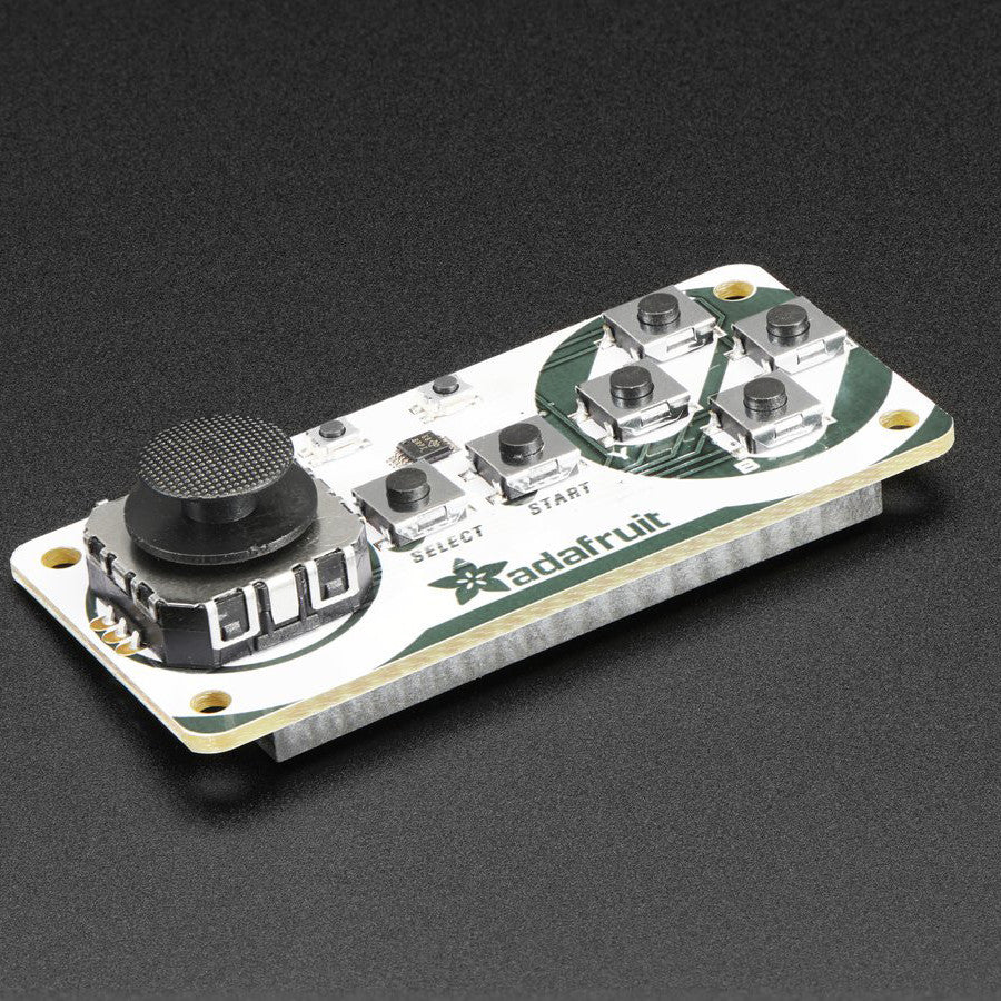Adafruit Joy Bonnet for Raspberry Pi - Pocket-sized fun is the name of this game, with the Joy Bonnet – Adafruits most fun Bonnet ever (no we didn't even think that was possible, either!).