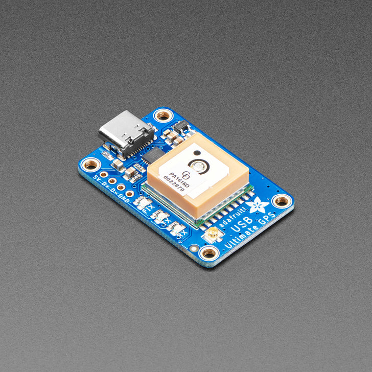 Adafruit Ultimate GPS with USB - 66 channel w/10 Hz updates - The Ultimate GPS module you know and love has a glow-up to let it be easily used with any computer, not just microcontrollers!