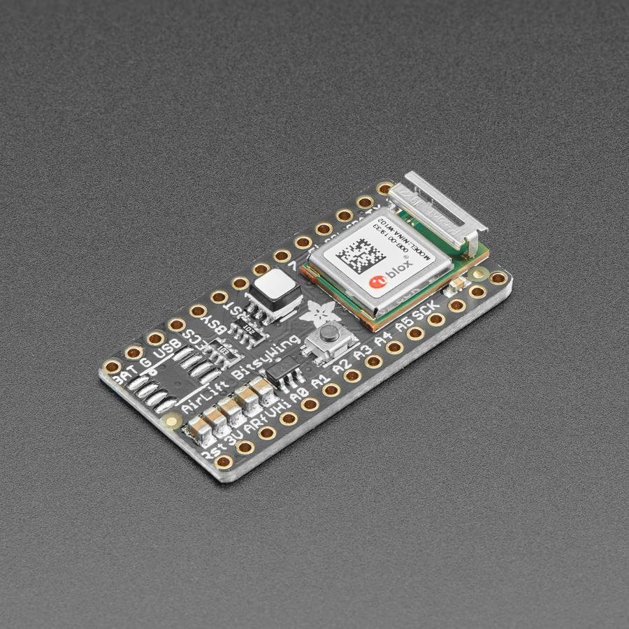 Adafruit AirLift Bitsy Add-On – ESP32 WiFi Co-Processor - Give your ItsyBitsy project a lift with the Adafruit AirLift Bitsy Add-On - a daughterboard that lets you use the powerful ESP32 as a WiFi co-processor.