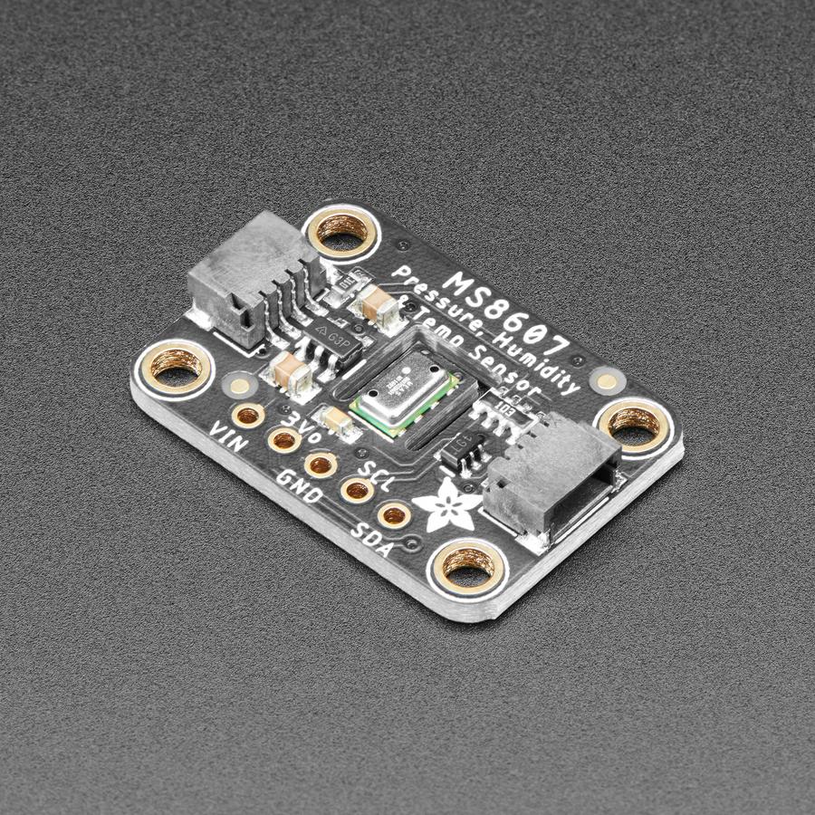Adafruit MS8607 Pressure Humidity Temperature PHT Sensor - The MS8607 PHT sensor from TE Connectivity does an admirable job of measuring a wide range of all three environmental conditions.