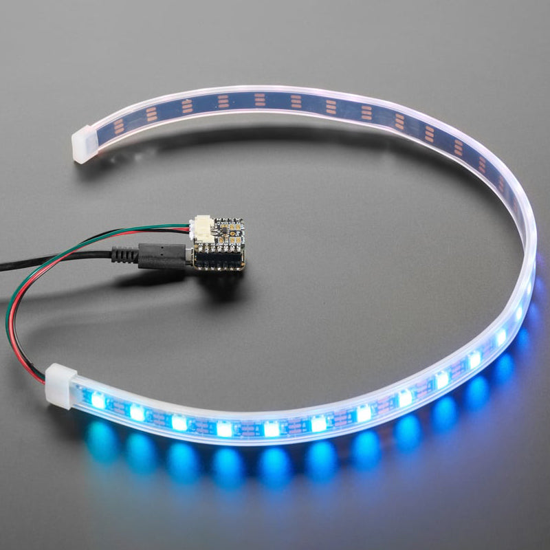 Adafruit NeoPixel Driver BFF Add-On for QT Py and Xiao - QT Py boards are a great way to make very small microcontroller projects that pack a ton of power - and now we have a way for you to quickly add a strand of NeoPixels with a 5V level shifter and a detachable JST PH connector.