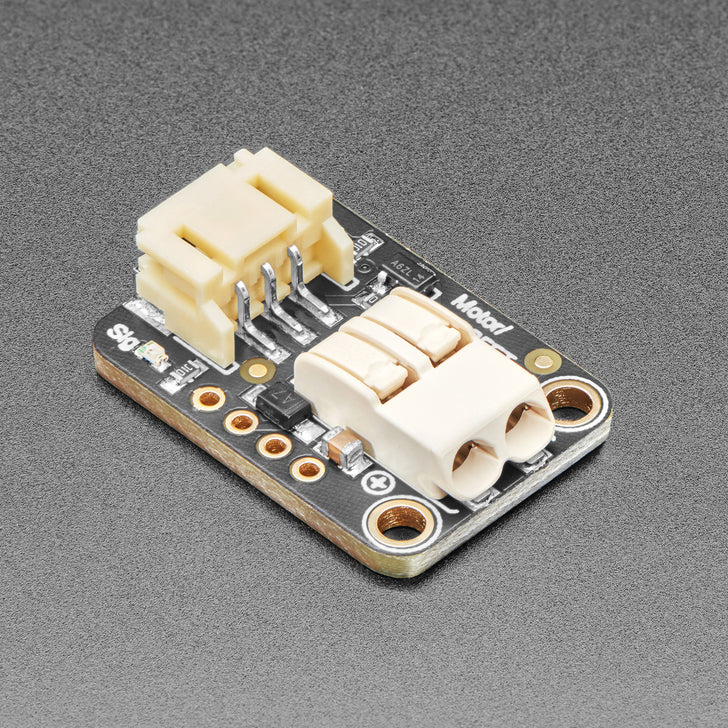 Adafruit MOSFET Driver - For Motors, Solenoids, LEDs, etc - STEMMA JST PH 2mm - Sparky the Blue Smoke Monster shows up whenever the magic smoke is let out of an electronic component.