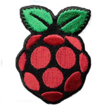 Raspberry Pi - Skill badge, iron-on patch - You are learning to use the small Linux based board, the Raspberry Pi! We believe everyone should be able to be rewarded for learning a useful skill, a badge is just one of the many ways to show and share.