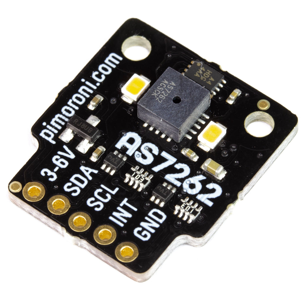 AS7262 6-channel Spectral Sensor (Spectrometer) Breakout - Detect six distinct channels of visible light with this fancy-pants spectral sensor!
