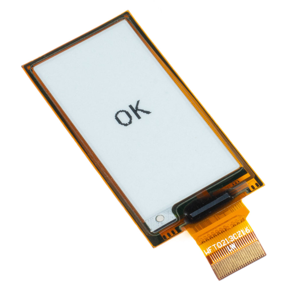 Flexible eInk/ePaper/EPD Display - Futuristic, ultra-thin and bendable greyscale eInk display panels!