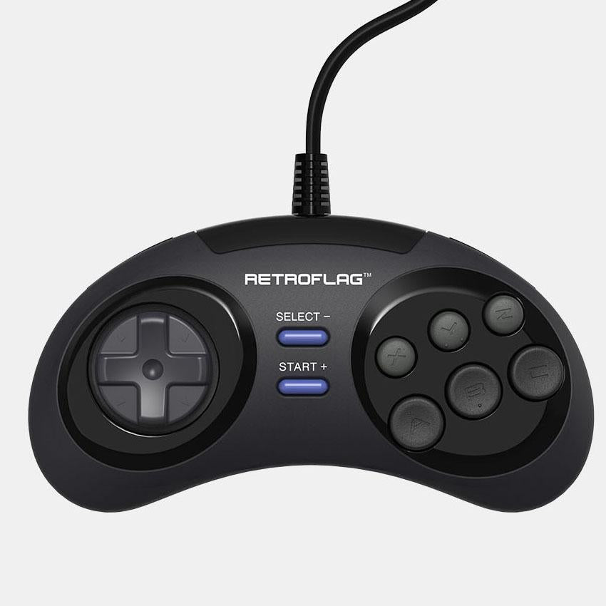 Classic USB Controller M - Retrotastic wired USB gamepad with turbo function - perfect for adding extra players to your retro gaming system.