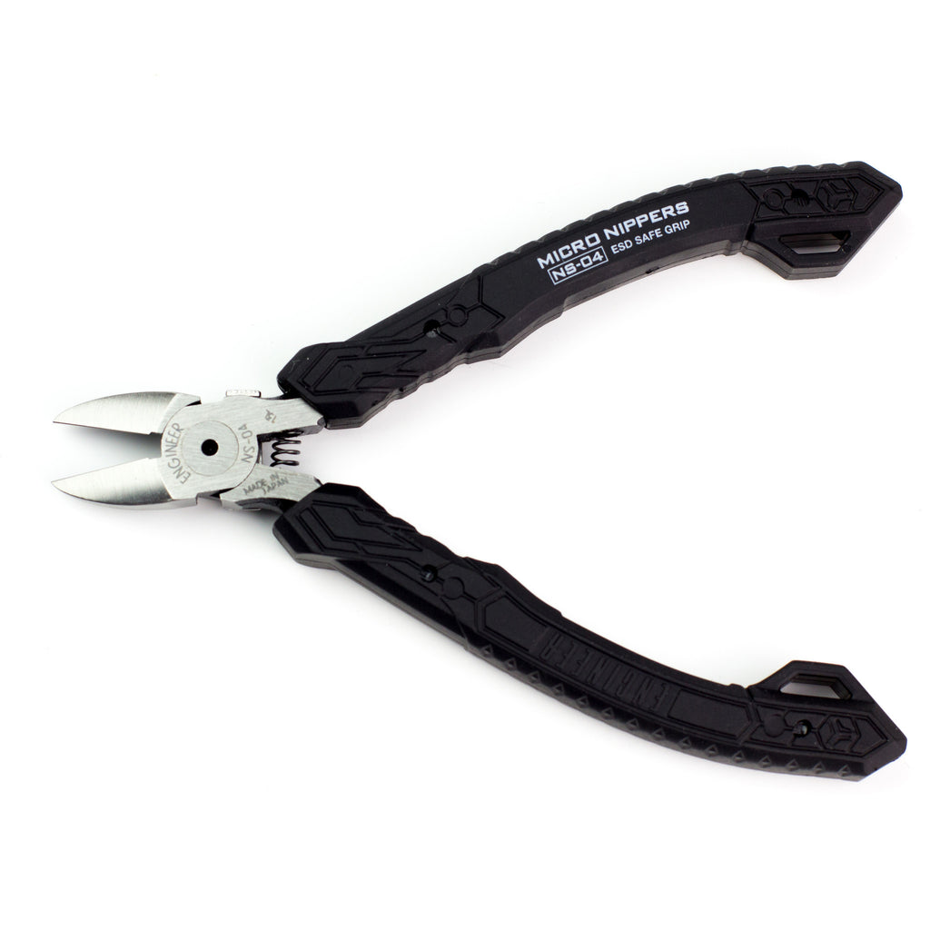 Engineer® Precision Micro Nippers - Quite simply the best side cutters we've ever used! Lightweight with a sharp full-flush cutting edge and sprung action these are an essential tool for any electronics project.