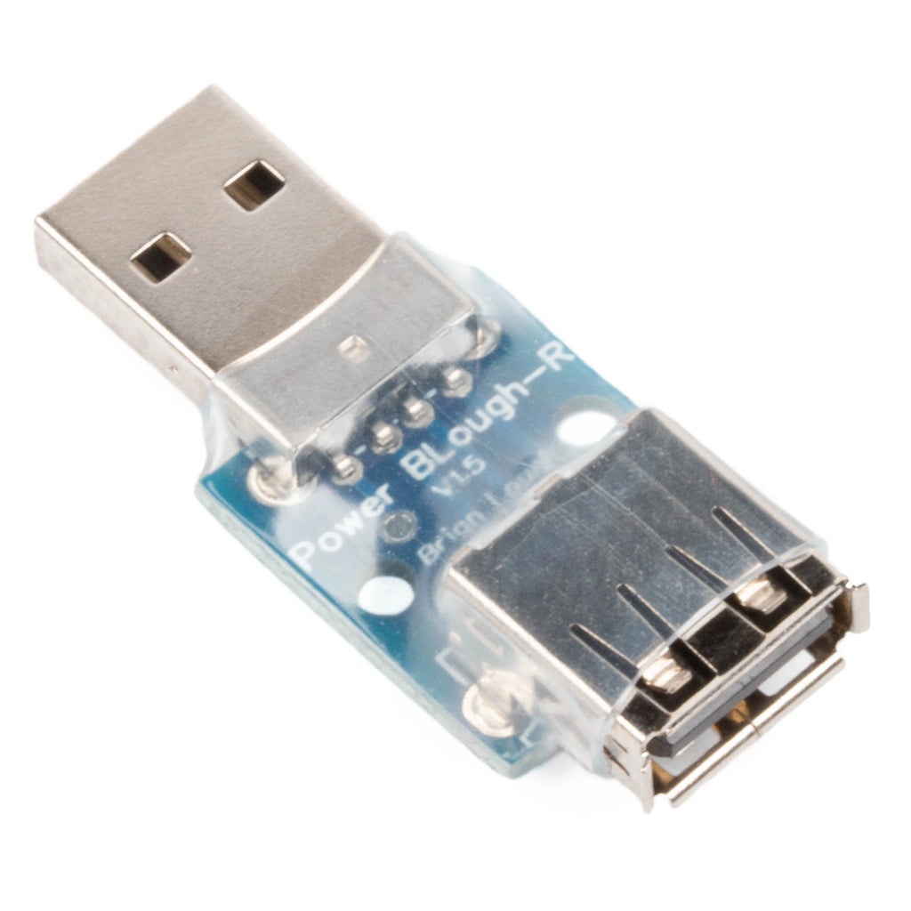 Power BLough-R - The simplest way of stripping 5V from a USB cable. Useful for 3D printers used with Octoprint.