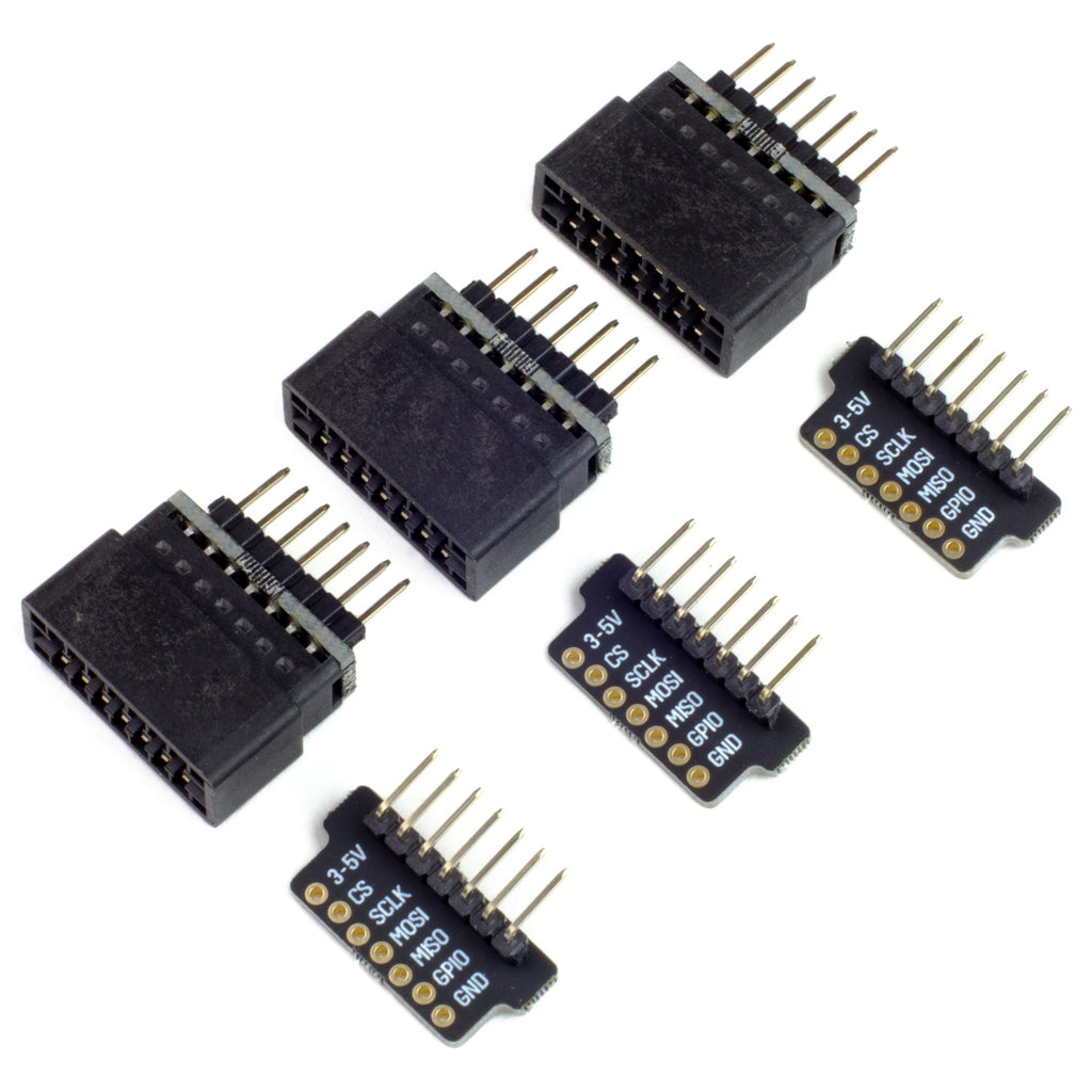 SPI Breakout Garden Extender Kit (3 pairs) - Use these extenders with some female-to-female jumper jerky (available separately) to extend the reach of your Pimoroni SPI breakouts.