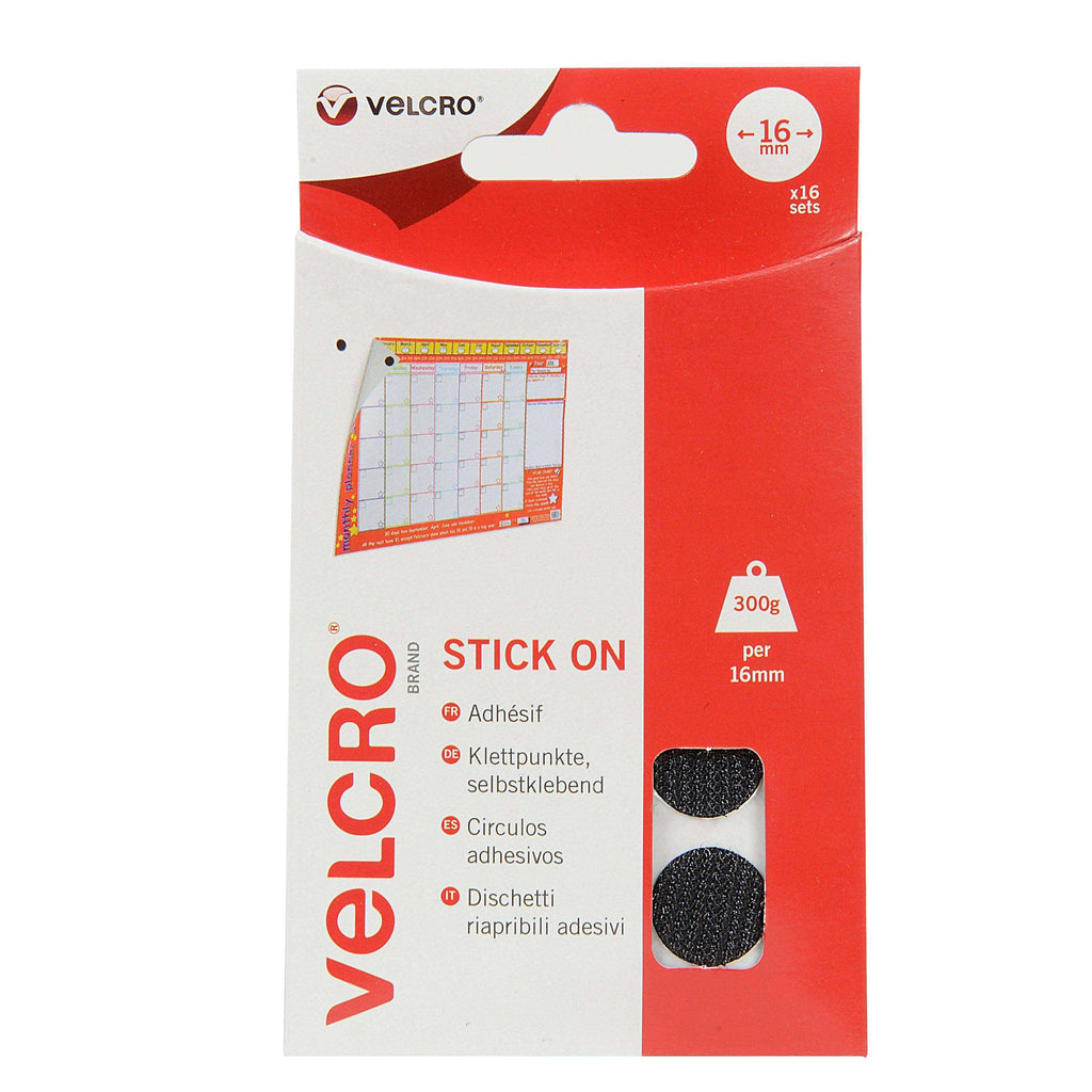 VELCRO® Brand Stick On Coins - No home, school or office should be without a pack of VELCRO® Brand Stick On Coins!