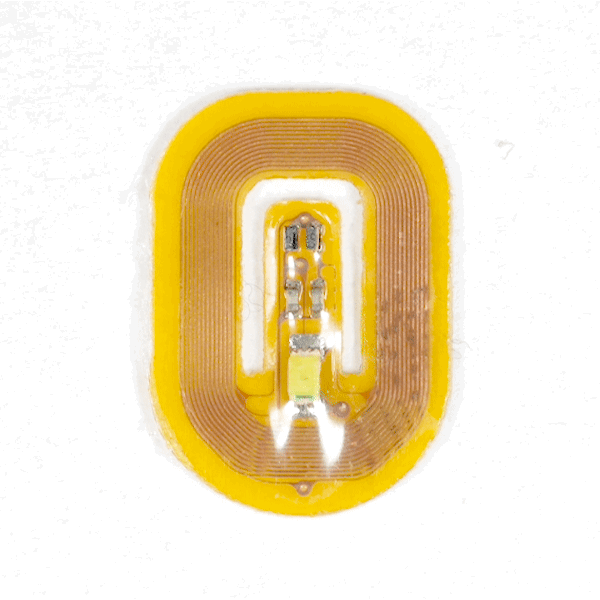 NFC LED nail stickers (pack of 5) - These teeny-tiny little NFC LED stickers power themselves when in an electromagnetic field, and they'll add a whole layer of interactivity to your projects.