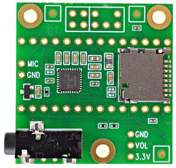 Audio Adaptor Board for Teensy 4.0 - This audio adaptor lets you easily add high quality 16 bit, 44.1 kHz sample rate (CD quality) audio to your projects with Teensy 4.0 (Rev D).