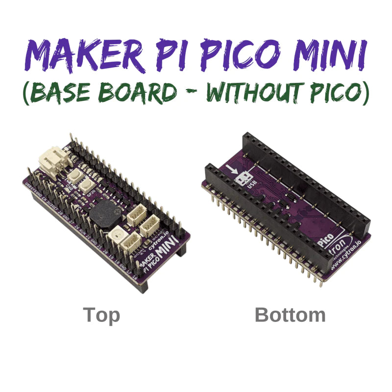 Maker Pi Pico Mini - Simplifying Projects with Raspberry Pi Pico
