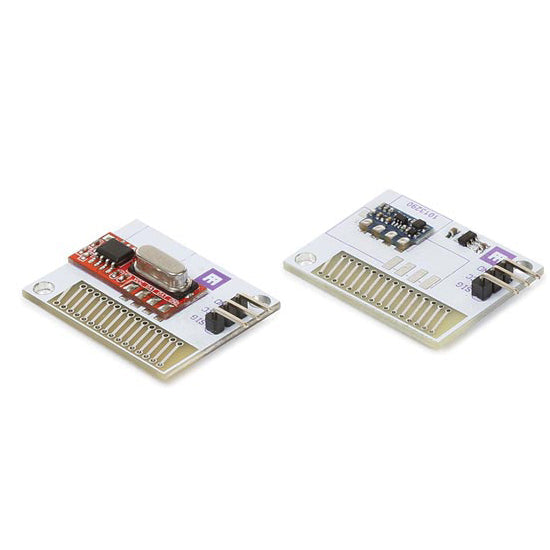 Long range 433MHz RF wireless module set - This tiny set includes a transmitter and a receiver module that can communicate over a long range. Check out all specs below!