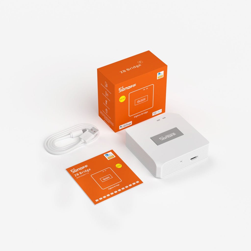 Sonoff Zigbee Bridge Pro - Integrate Zigbee devices with your existing network of Wi-Fi smart devices. 