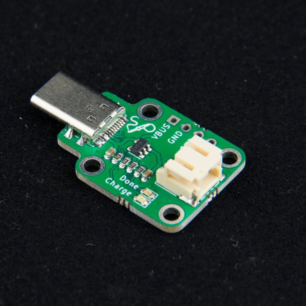 3.7V/4.2V LiPo Charger with USB Type-C Plug - A small 3.7V/4.2V LiPo Charger with a USB Type-C Plug, no cables needed!
