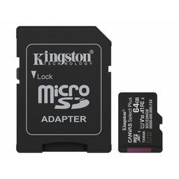 An image of microSD Card with Raspberry Pi OS - 64GB