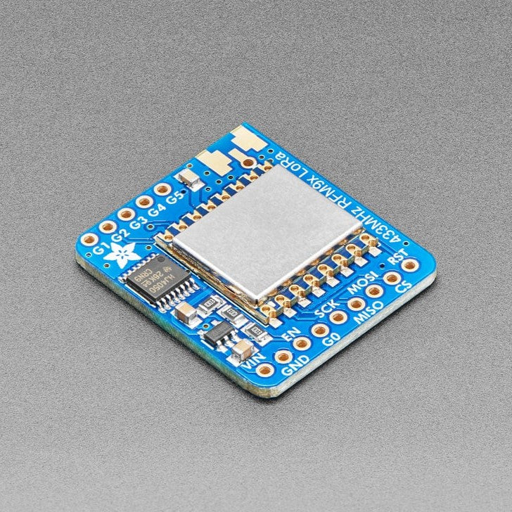 Adafruit RFM95W LoRa Radio Transceiver Breakout - Sending data over long distances is like magic, and now you can be a magician with this range of powerful and easy-to-use radio modules.