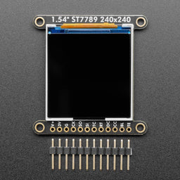 Adafruit 1.54" 240x240 Wide Angle TFT LCD Display with MicroSD - ST7789 with EYESPI Connector