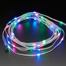 An image of Adafruit Soft Flexible Wire NeoPixel Strand - 50 NeoPixels