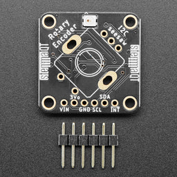 An image of Adafruit I2C QT Rotary Encoder Breakout with NeoPixel