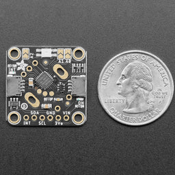 An image of Adafruit I2C QT Rotary Encoder Breakout with NeoPixel
