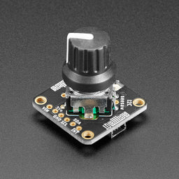 An image of Adafruit I2C QT Rotary Encoder Breakout with NeoPixel