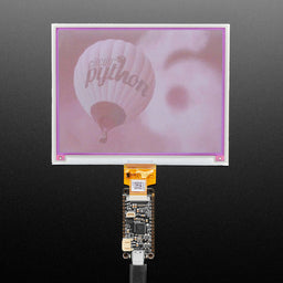 An image of Adafruit RP2040 Feather ThinkInk for 24-pin E-Paper Displays - STEMMA QT