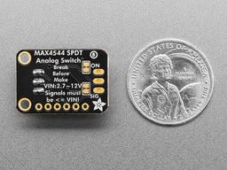 An image of Adafruit STEMMA Analog SPDT Switch - MAX4544 12V - JST PH 2mm