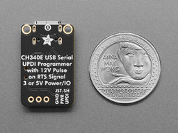 An image of Adafruit High Voltage UPDI Friend - USB Serial UPDI Programmer