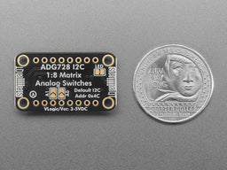 An image of Adafruit ADG728 1-to-8 Analog Matrix Switch