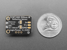 An image of Adafruit STEMMA Reflective Photo Interrupt Sensor - TCRT1000