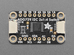 An image of Adafruit ADG729 Dual 1-to-4 Analog Matrix Switch