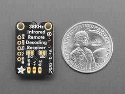 An image of Adafruit Infrared IR Remote Receiver - STEMMA JST PH 2mm