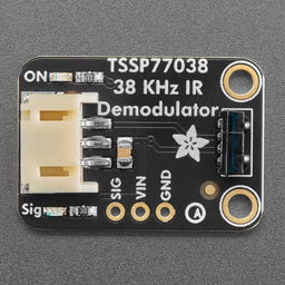 An image of Adafruit TSSP77038 38KHz Infrared IR Demodulator Breakout - STEMMA JST PH 2mm