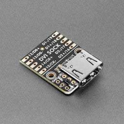 An image of Adafruit DVI Sock for Pico - Works with HDMI Displays